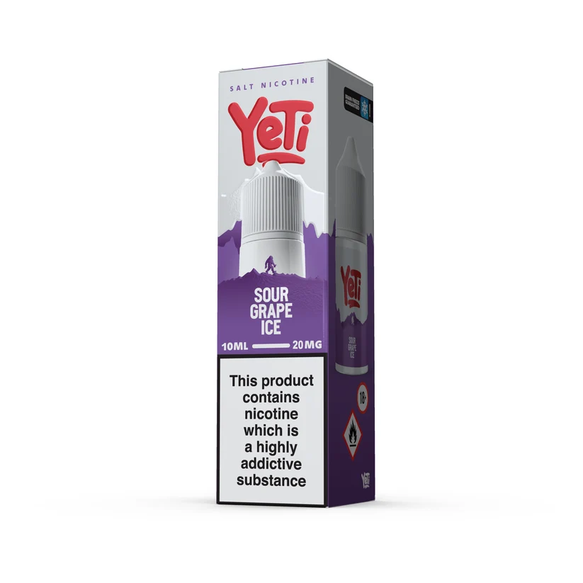 YETI SOUR GRAPE ICE 10ML