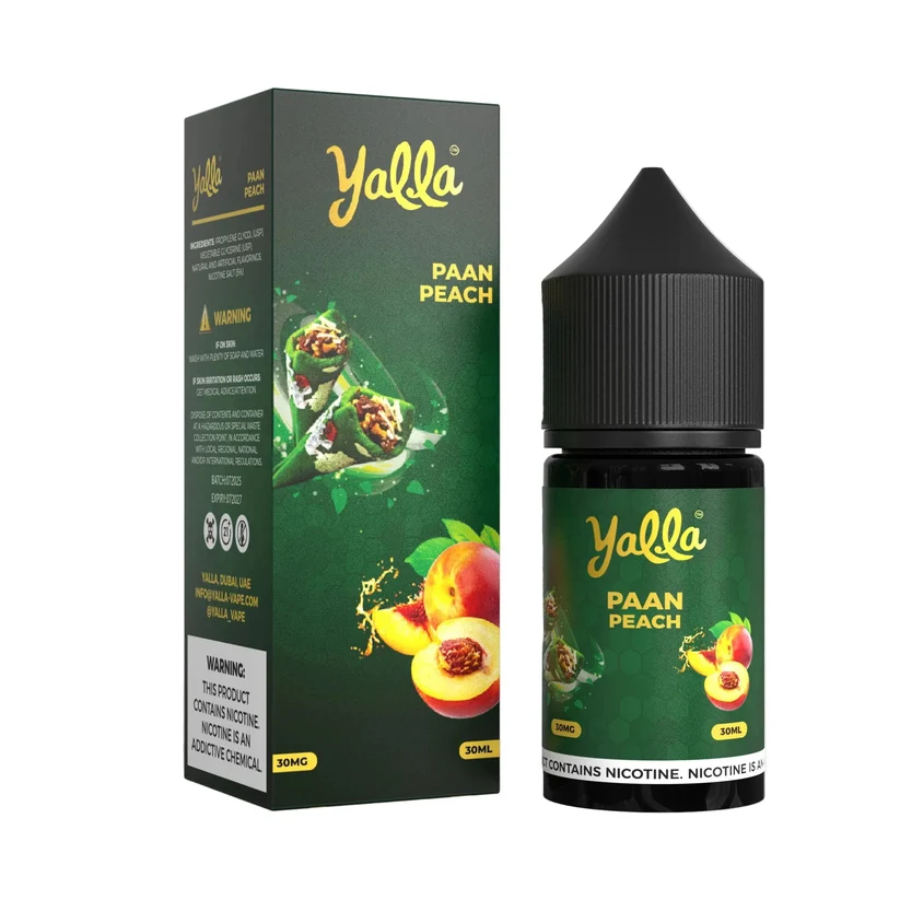 YALLA PAAN PEACH 30ML