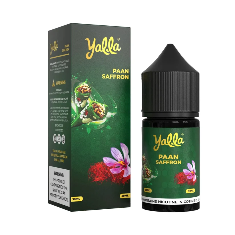 YALLA PAAN SAFFRON 30ML