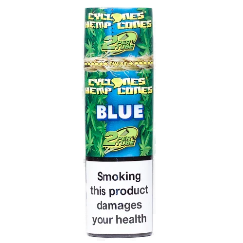 Cyclones Blue Hemp Cones 2p